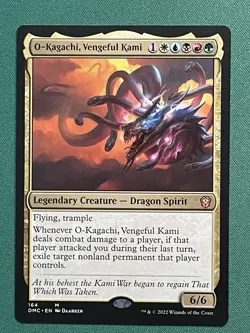 2022 - MTG - O-Kagachi, Vengeful Kami - #164 - Dominaria United - Mythic - 1BL - Image 1