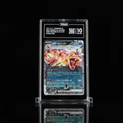 Japanese Pokemon Shiny Treasure EX Charizard X EX 115/190 Double Rare - TAG 10 - Image 1