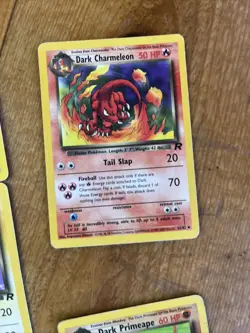 Lot of 10 Vintage Dark Pokemon Cards - Image 5