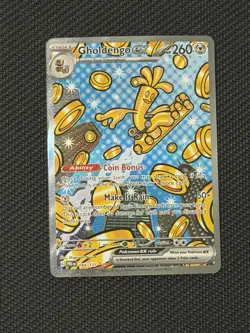 Pokemon TCG Gholdengo EX 164/131 Prismatic Evolutions Special Illustration Rare - Image 1