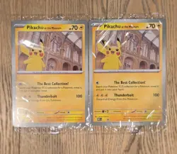 NEW Pikachu At The Museum Promo Sealed Pokemon x National History Museum NHM - Image 3