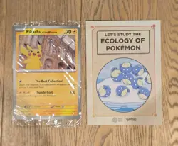 NEW Pikachu At The Museum Promo Sealed Pokemon x National History Museum NHM - Image 4