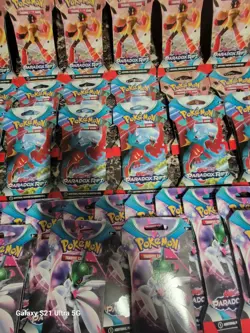 Pokemon TCG Scarlet and Violet Paradox Rift Booster Pack Lot Of 47 (New) - Image 3
