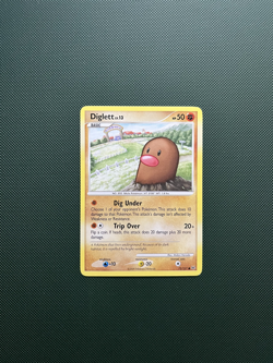 Pokemon TCG Diglett 72/127 Platinum Regular Common LP Condition - Image 1