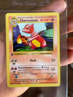 1999 Pokemon Shadowless 1st Edition Base Set Charmeleon #24 - Image 3