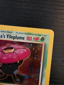 Erika's Vileplume 5/132 Holo Gym Heroes Pokemon TCG LP Lightly Played English - Image 5