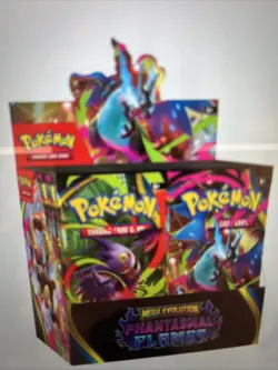 Pokemon TCG Mega Evolution - Phantasmal Flames Booster Box (36 Pack) Sealed - Image 1