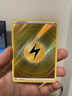 Lightning Energy (Texture Full Art) 155/159 Crown Zenith Holo - Image 1