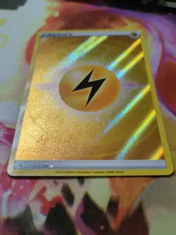Pokemon TCG Lightning Energy Crown Zenith 155/159 Holo Ultra Near Mint - Image 3