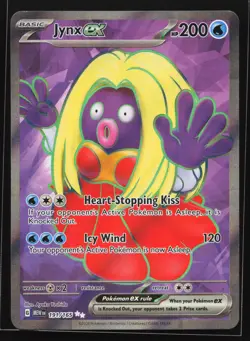 Jynx ex 191/165 SV: MEW EN-151 Ultra Rare Pokemon Card - Image 1