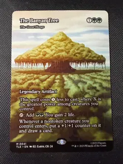 MTG The Banyan Tree The Great Henge M 41 Borderless Avatar The Last Airbender NM - Image 1