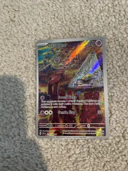 Pokemon TCG Drowzee Illustration Rare Holo Scarlet & Violet Base Set - Image 1