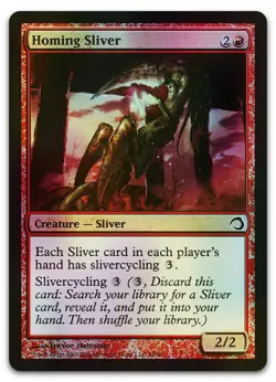 Homing Sliver #19 (Foil) (NM) Premium Deck Slivers PDS Magic MTG - Image 1