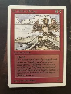 *** UNLIMITED Roc of Kher Ridges *** NM-Mint Gradable! - DUTY FREE - Magic MtG - Image 1