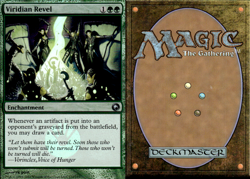 Magic the Gathering -MTG- Foil Viridian Revel LP - Image 1