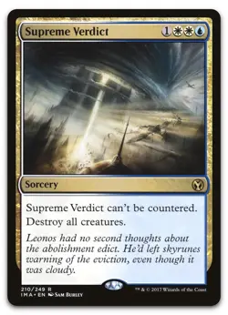 Supreme Verdict #210 (NM) Iconic Masters IMA Magic MTG - Image 1