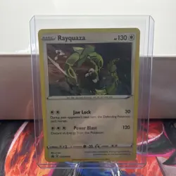 Rayquaza SWSH029 Black Star Promo Cosmos Holo Pokemon TCG NM - Image 1