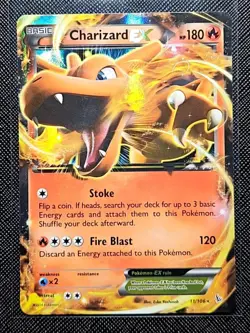 Pokemon TCG Charizard EX 11/106 Ultra Rare Holo XY Flashfire -NM - Image 1