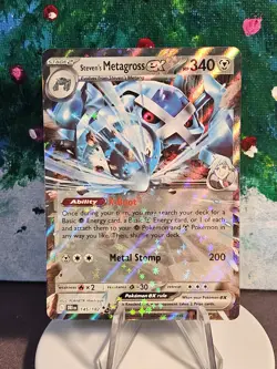 Pokemon TCG --- Steven's Metagross ex -- 145/182 (DR) - Destined Rivals -(NM) - Image 1