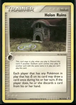 Pokemon Delta Species #96/113 Holon Ruins Uncommon, Lightly played - Image 1