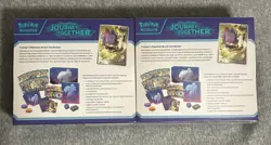 (2) Lot 2025 Journey Together Sealed Pokemon Center ETB Elite Trainer Box READ - Image 2