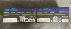 (2) Lot 2025 Journey Together Sealed Pokemon Center ETB Elite Trainer Box READ - Image 4