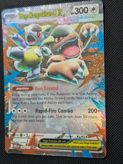 Mega Kangaskhan ex 104/132 Me01: Mega Evolution Holo - NM - Pokemon TCG - Image 2