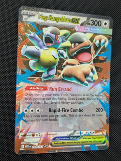 Mega Kangaskhan ex 104/132 Me01: Mega Evolution Holo - NM - Pokemon TCG - Image 3