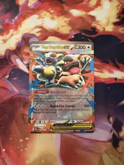 Mega Kangaskhan ex 104/132 Me01: Mega Evolution Holo - Pokemon TCG NM - Image 1