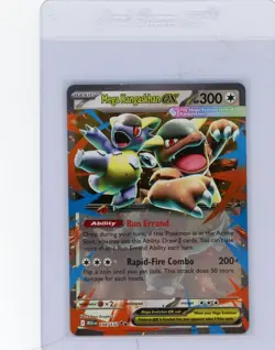 Pokemon Mega Evolution Mega Kangaskhan ex 104/132 Holo Double Rare Near Mint - Image 1