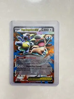 Mega Kangaskhan ex 104/132 Me01 Mega Evolution Holo Pokemon TCG NM - Image 1