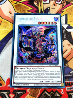 Legendary Lord Six Samurai - Shi En mp25-en106 (NEW) Prismatic-Secret Yu-Gi-Oh! - Image 1