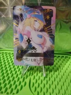 Goddess Dark Magician Girl (Yu-Gi-Oh) anime Sexy Waifu UR Trading Card - Image 1