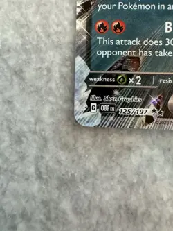 Pokemon TCG Charizard ex 125/197 SV03 Obsidian Flames Holo Rare - NM - Image 2