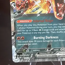 Charizard ex 125/197 SV03: Obsidian Flames Holo Pokemon TCG Free Shipping NM - Image 5