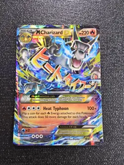 Pokemon 2015 Mega M Charizard EX 12/83 Holo Card XY Generations - Image 1
