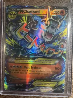 Pokemon 2015 Mega M Charizard EX 12/83 Holo Card XY Generations - Image 1