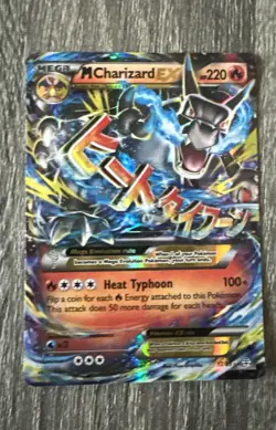 Pokemon 2015 Mega M Charizard EX 12/83 Holo Card XY Generations - Image 2
