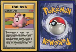 CLEFAIRY DOLL 70/102 RARE BASE SET POKEMON - Image 3