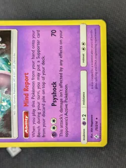 Mewtwo 75/214 Unbroken Bonds Costco Cosmos Holo Pokemon TCG NM - Image 5