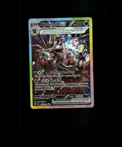 FAN-ART READ DESCRIPTION BELOW HOLO Hydreigon Card Hydreigon Pokemon Card p2 - Image 1