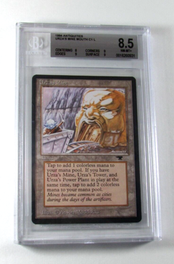 MTG 1994 ANTIQUITIES URZA'S MINE MOUTH BGS 8.5 NM-MT+ CARD 8/9/9/9 - Image 1