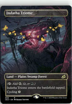 2020 Ikoria: Lair of Behemoths Indatha Triome Expansion/Rare #309 - Image 1