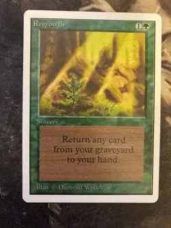 *** UNLIMITED Regrowth *** NM-Mint! - DUTY FREE - Magic MtG - Image 1