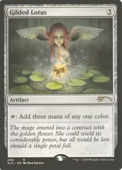 MTG Gilded Lotus (205) *Non-Foil* Secret Lair: Box Of Rocks MT/NM Free Ship - Image 1