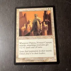 MTG STARTER COMMANDER DECK - Pianna, Nomad Captain - Mono White Weenie - Image 1