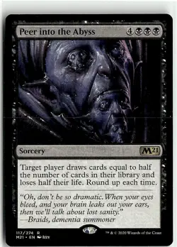 2020 Core Set 2021 Peer into the Abyss Core/Rare #117 - Image 1