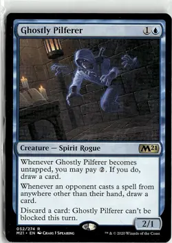 2020 Core Set 2021 Ghostly Pilferer Core/Rare #52 - Image 1