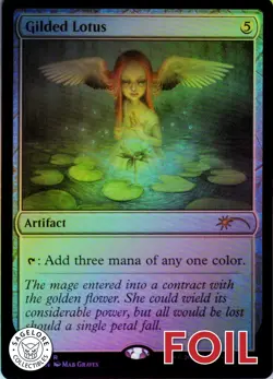 MTG Gilded Lotus (205) | NM Foil | Secret Lair A Box of Rocks {SLD} - Image 1