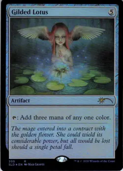 MTG Gilded Lotus (205) | NM Foil | Secret Lair A Box of Rocks {SLD} - Image 2